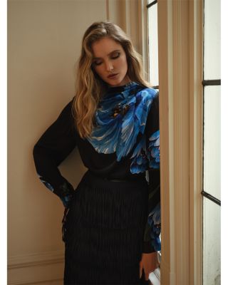 The Ember Silk Blouse