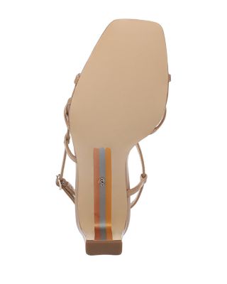 Women's Elissa Leather Block Heel Sandals