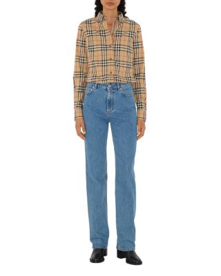  Check Stretch Cotton Shirt