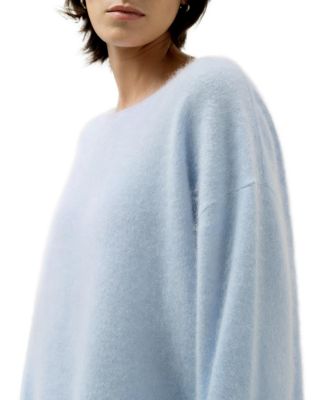  Boat-Neck Brushed Cashmere Sweater