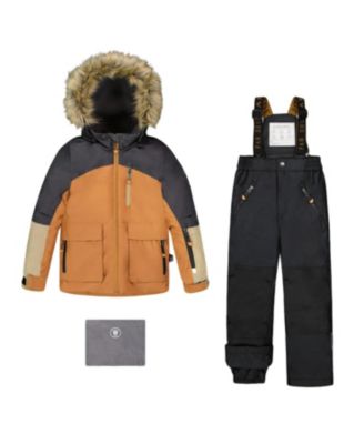 Boys' Two-Piece Play Snowsuit Jacket - Little Kid