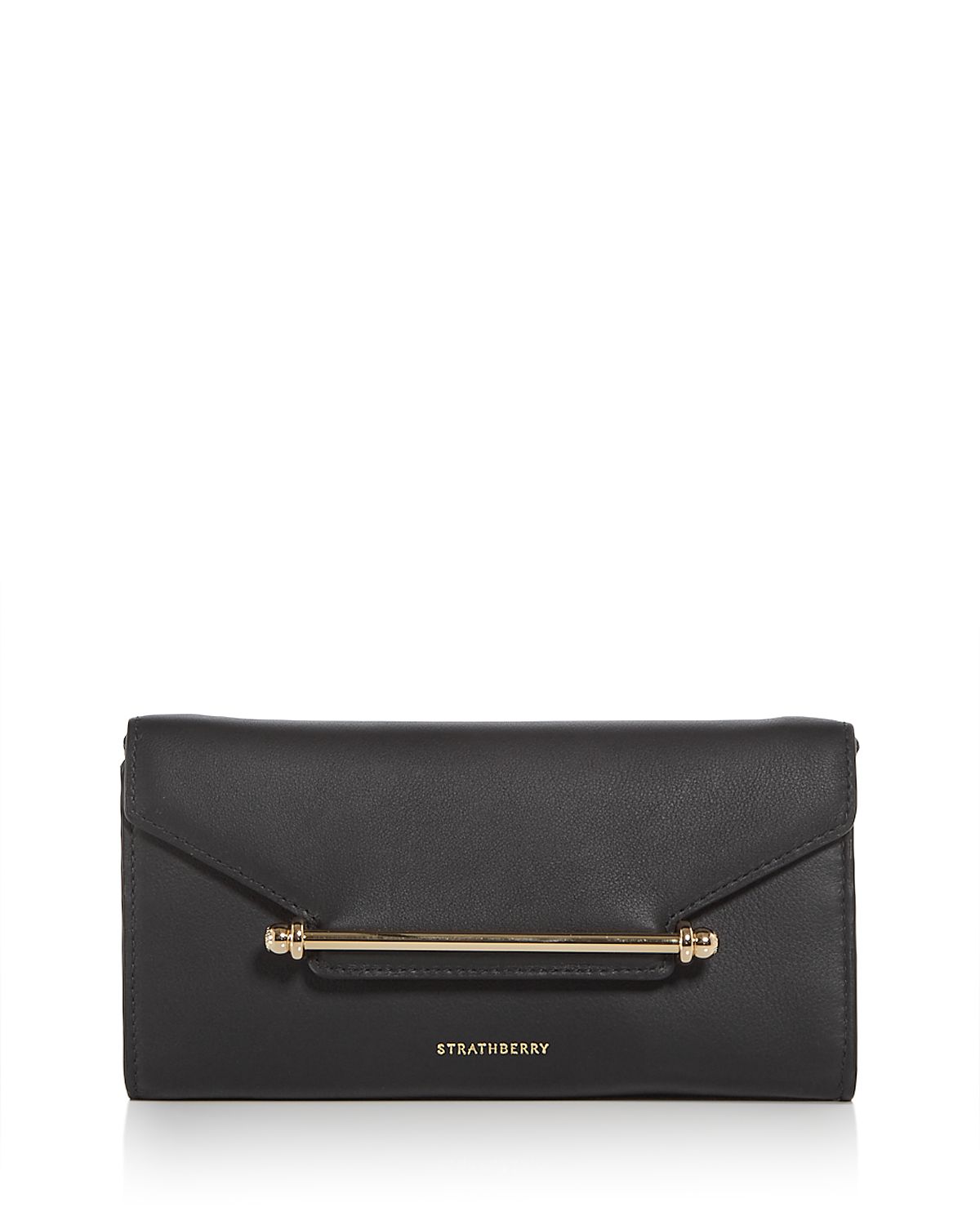 Strathberry Multrees Convertible Leather Wallet