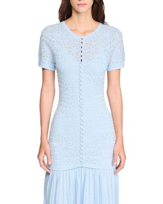 Beaded Knit Maxi Dress