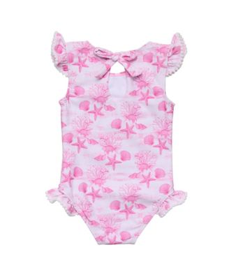 Girls' Lagoon Frill Swimsuit - Baby, Little Kid