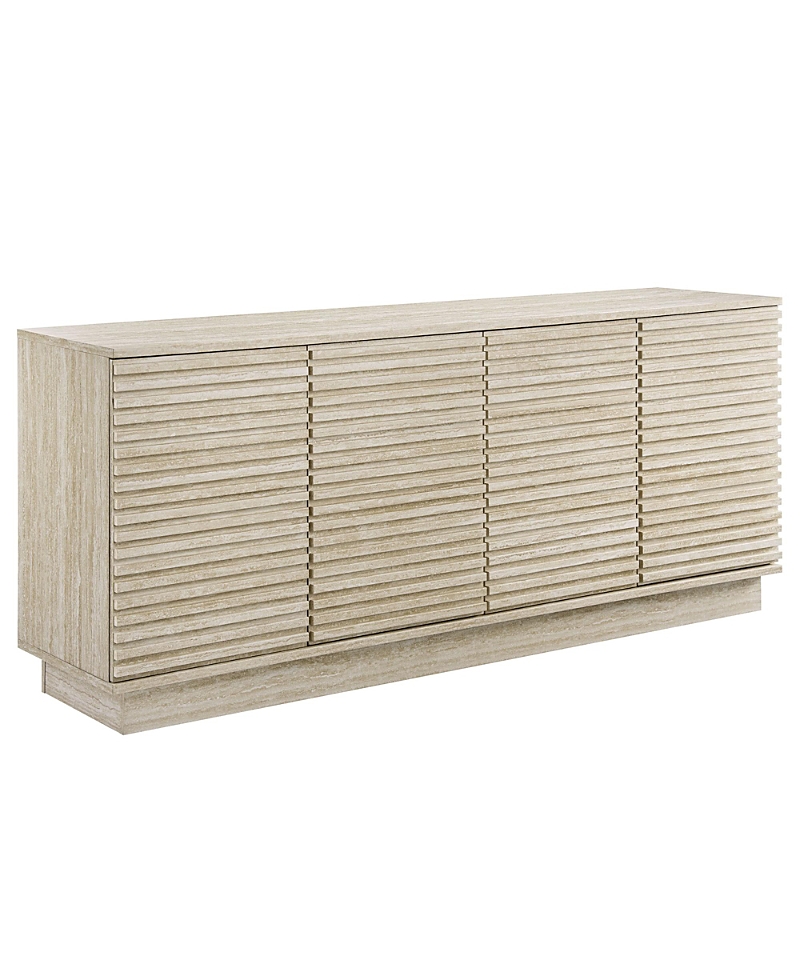 Modway Render 70 Faux Travertine Sideboard Cabinet Tv Stand