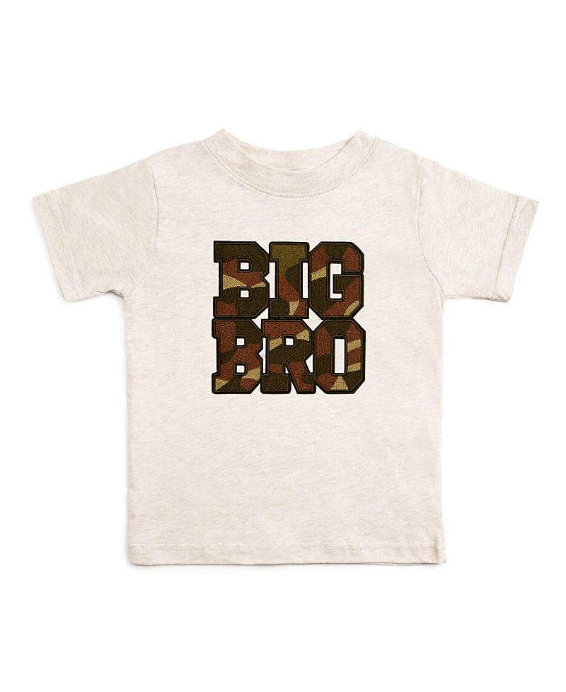 Sweet Wink Boys' Big Bro Camo Short Sleeve T-Shirt - Little Kid