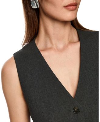   Fitted Waistcoat with Small Belt