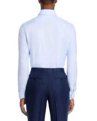 Regular Fit Geo Weave Dress Shirt