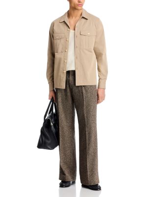 Casual Fit Shirt Jacket