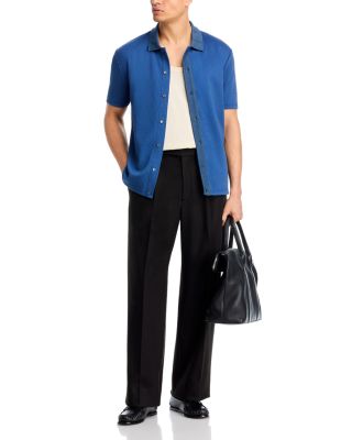 Button Front Polo Shirt