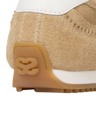 Women's Light Wave Suede Leather Sneakers