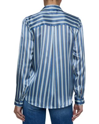 Tyler Silk Long Sleeve Blouse