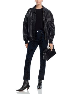 High Rise Bootcut Jeans in Indigo/Black