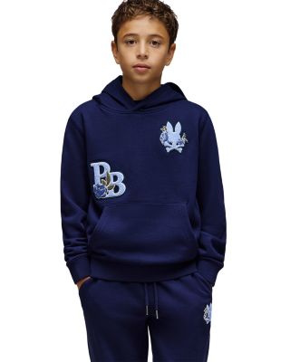 Unisex Auguste Floral Chenille Patch Hoodie - Little Kid, Big Kid