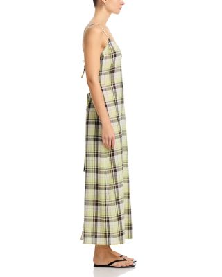 Evelyn Plaid Dress 