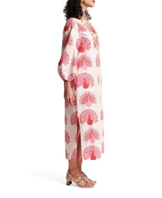 Minnow Maxi Peacock Dress