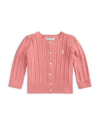 Girls' Mini Cable Cotton Cardigan - Baby