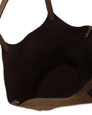 Lyra Suede Leather Tote