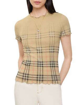 Letty Gradient Check Top