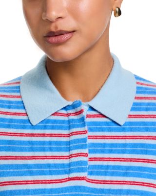 Layered Stripe Rugby Sweater