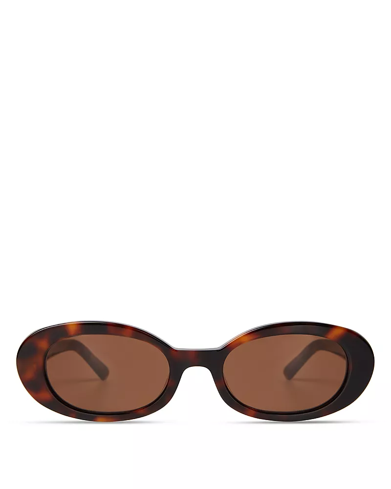 Elisa Johnson Lyric Oval Sunglasses, 52mm