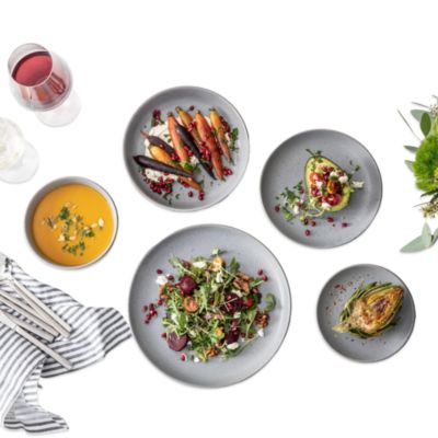 Sound Cement Dinnerware 16-Piece Dinnerware Set