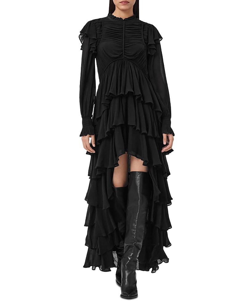 Allsaints Leila Long Sleeve Dress
