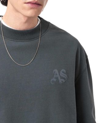 Icon Cropped Oversized Crew