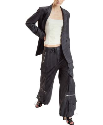 Pinstripe Cargo Pants