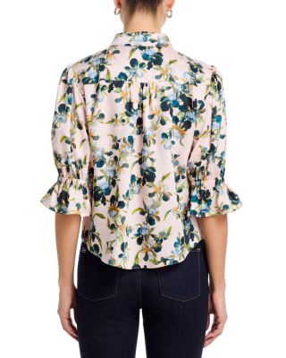 Fiona Trailing Iris Top