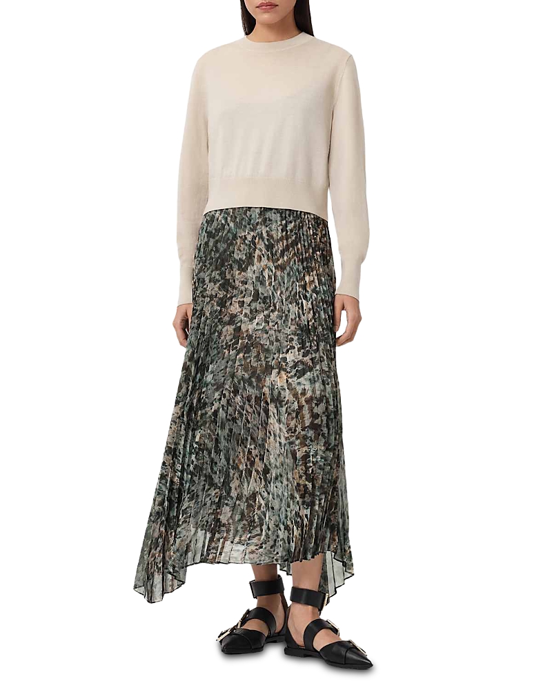 Allsaints Anni 2-in-1 Sweater Dress