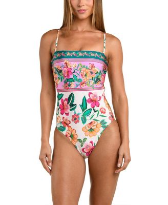 Zen Garden Bandeau One Piece