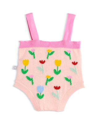 Girls' Knit Floral Bubble Bodysuit - Baby