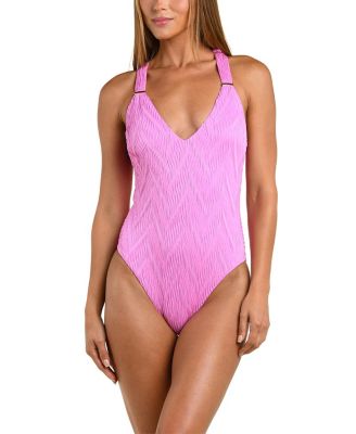 Ethereal Echo V Plunge One Piece