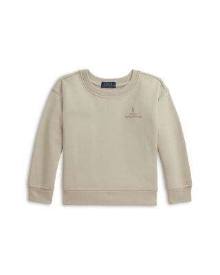 Boys' Big Fit Logo Fleece Sweatshirt & Cotton Jersey Shorts Set - Little Kid