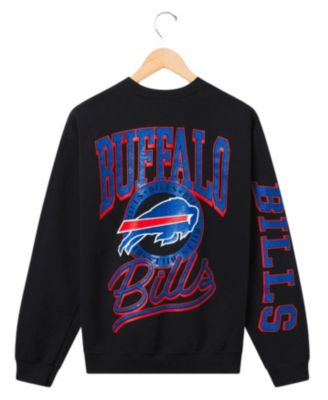  Unisex NFL Buffalo Bills Glitter Flea Market Crew Fleece