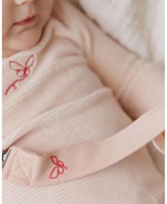  Unisex Velour Stripe Collection Footie - Baby