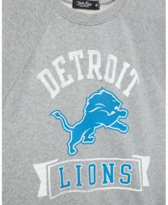 Women's NFL Detroit Lions Raglan Fleece Tank