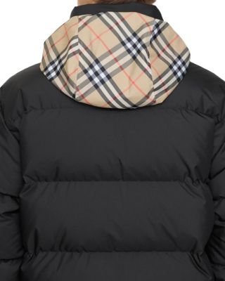  Checker-tape Snowdon Puffer Jacket