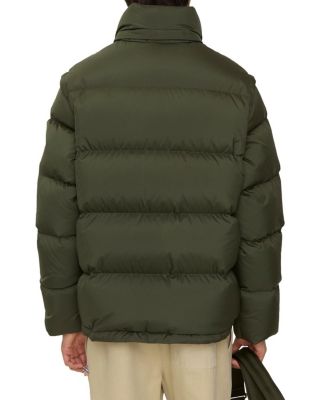 Detachable Sleeve Puffer Jacket