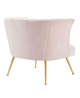 Veronica Channel Tufted Performance Velvet Armchair