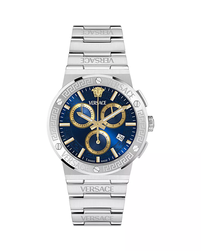 Versace Greca Logo Bracelet Watch, 40mm