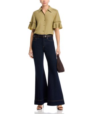 Brandy Pleated Shirt