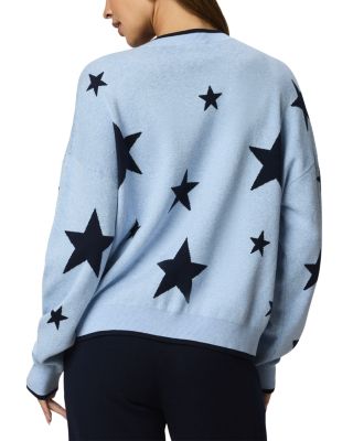 Silvie Star Crewneck Pullover Sweater  