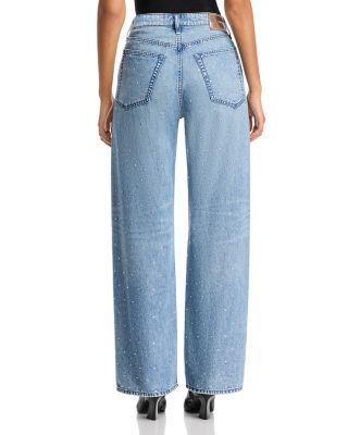 Logan High Rise Wide Jeans in Margojewel
