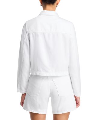 Adrianna Denim Jacket in White