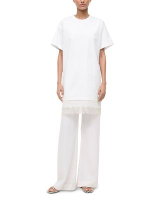 Grier Lace Hem Shift Dress