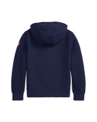 Boys' Team USA Fleece Full Zip Hoodie - Big Kid