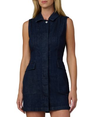 The Irina Denim Mini Dress