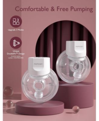 Hands-Free Breast Pump S12 Pro, Wearable Portable Pump with Soft DoubleFit Flange, 2 Pack